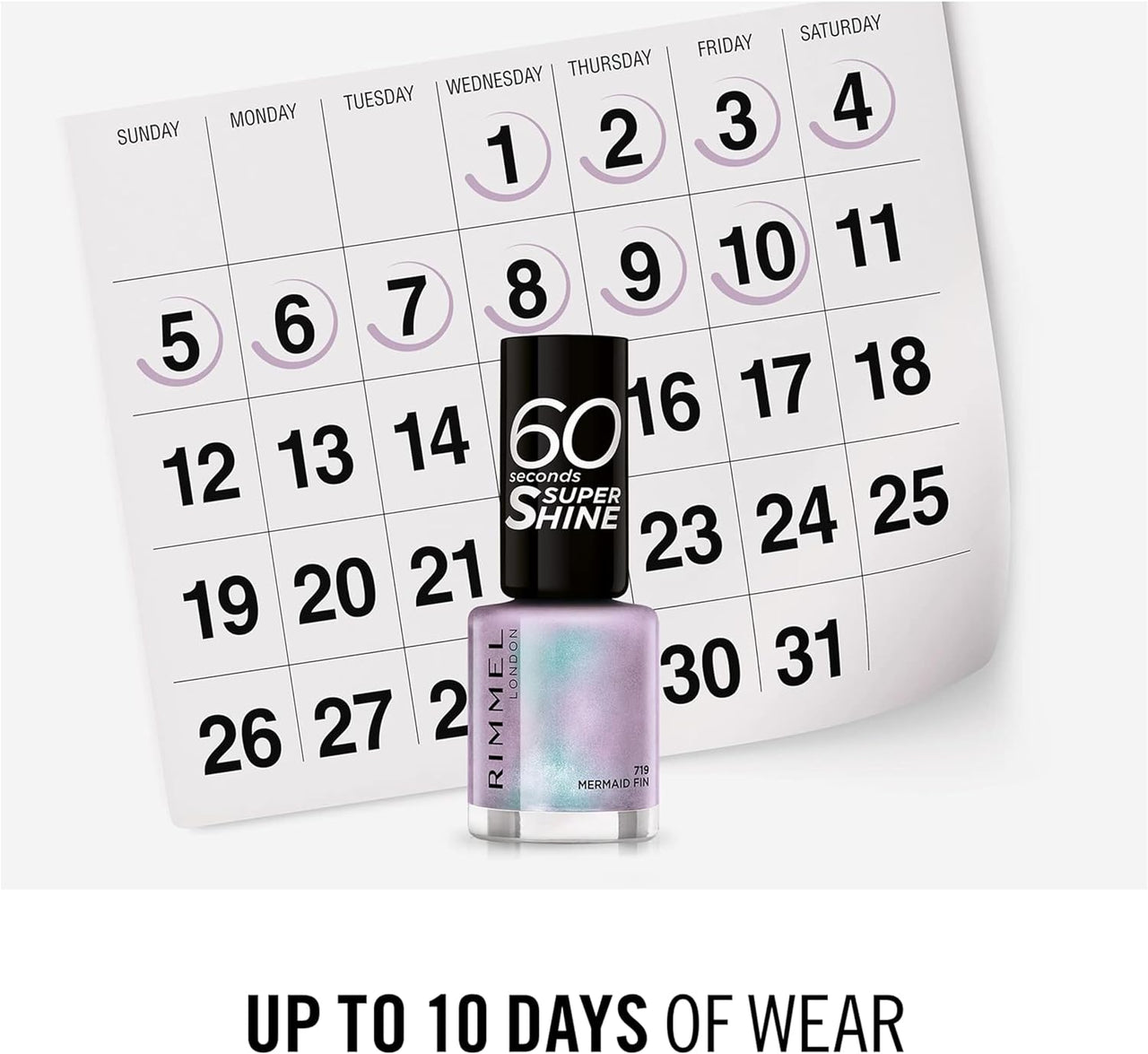 60 Seconds Super-Shine, 8Ml, Mermaid Fin