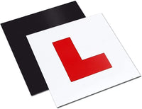 Thumbnail for Fully Magnetic Car L-Plates Red L Plate 2 Pack for Car Magnetic Extra Thick Strong Learner Plates, No Melting No Blow off Easy to Move without Scratching Painting Off