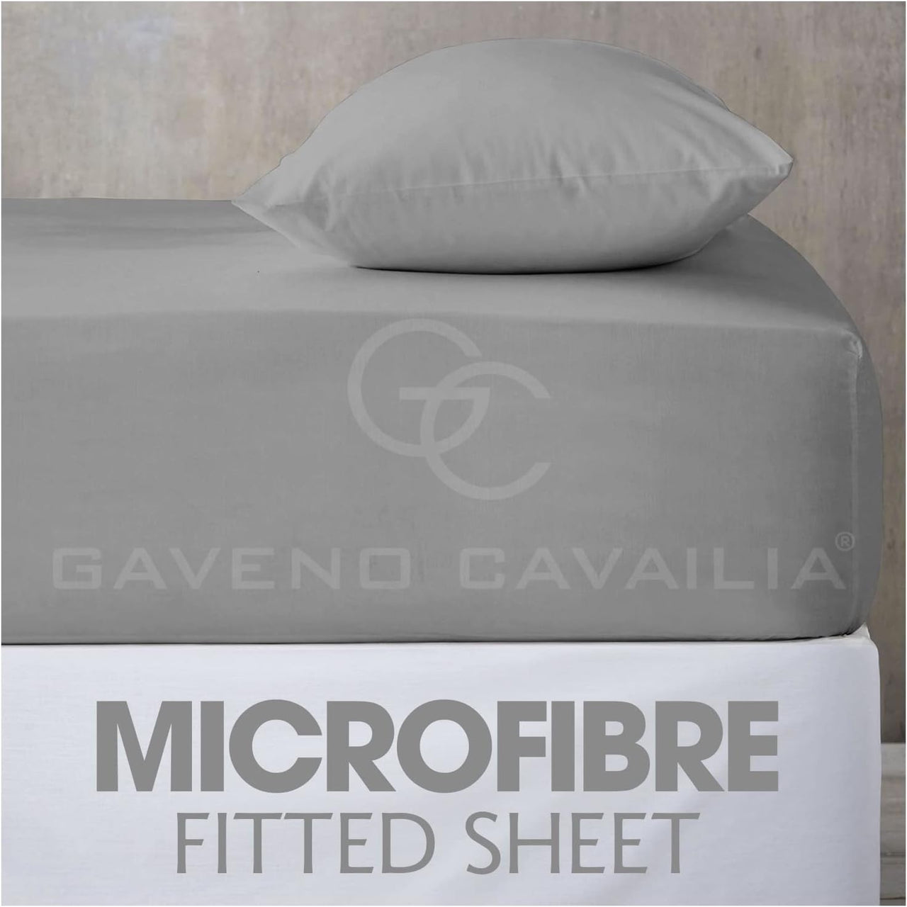 Fitted Sheet Single Bed - Grey Bedding Sheet - Plain Dyed Microfiber Bedsheets