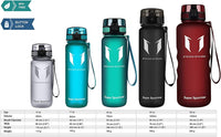 Thumbnail for Sports Water Bottle - 350Ml & 500Ml & 750Ml & 1000Ml - Non-Toxic BPA Free & Eco-Friendly Tritan Co-Polyester Plastic - for Running, Gym, Yoga, Outdoors and Camping