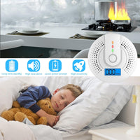 Thumbnail for Carbon Monoxide Detector,Carbon Monoxide Alarm, CO Detector with LED Display, CO Alarms Monitor for Home Safety,Disaster Prevention Supplies(Aa Battery NOT Included) UK Patent No.: 6332482