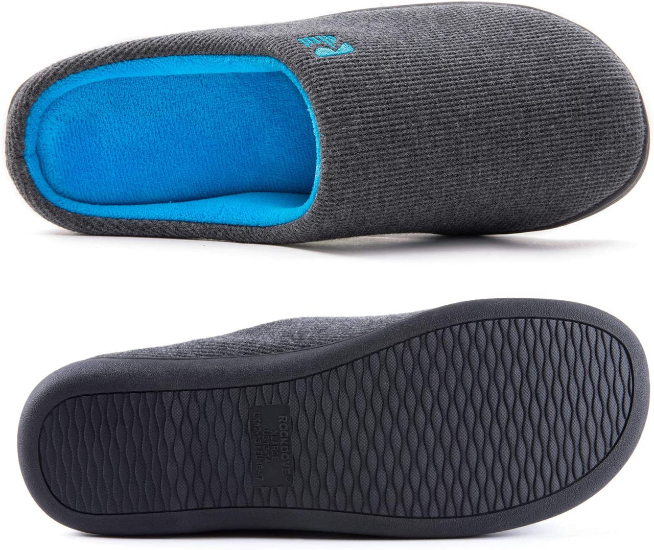 Men'S Original Two-Tone Memory Foam Slipper