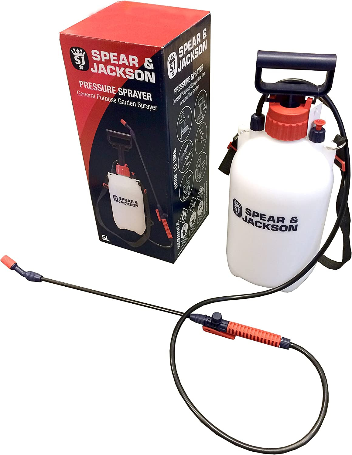 5 Litre Pump Action Pressure Sprayer