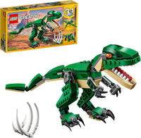 Thumbnail for 31058 Creator Mighty Dinosaurs Toy, 3 in 1 Model, T. Rex, Triceratops and Pterodactyl Dinosaur Figures, Gifts for 7-12 Year Old Kids, Boys & Girls