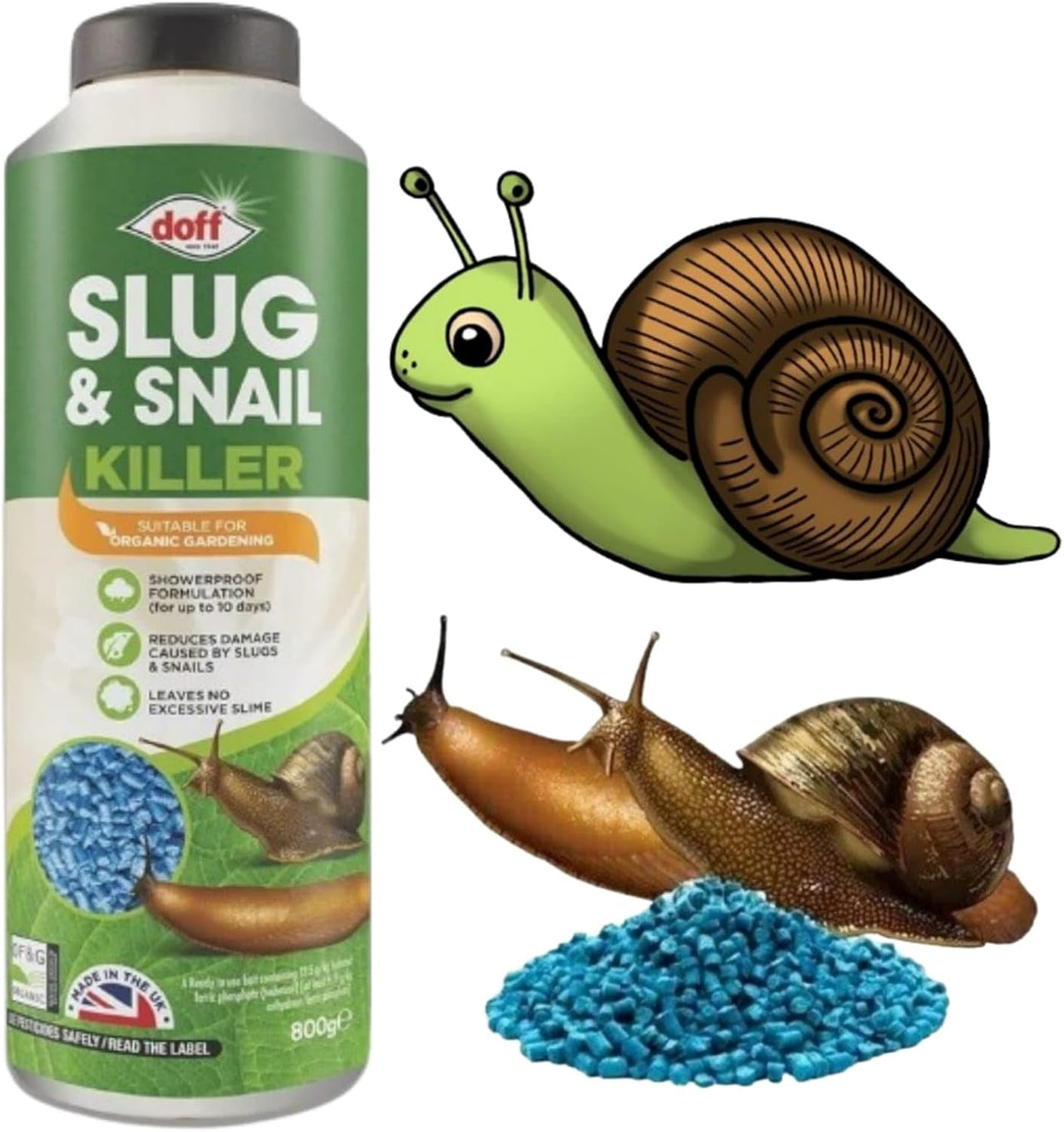 Slug & Snail Killer 800G