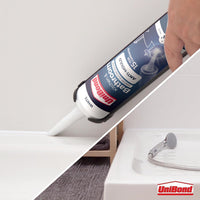 Thumbnail for Anti-Mould White, Waterproof Mould Protection Kitchen & Bathroom Sealant, Long-Lasting White Silicone Sealant, Powerful Shower Sealant, 1 X 274G Cartridge