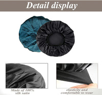 Thumbnail for Silk Bonnet Satin Bonnet, Silk Hair Wrap for Sleeping, Soft and Comfortable Silk Sleep Cap